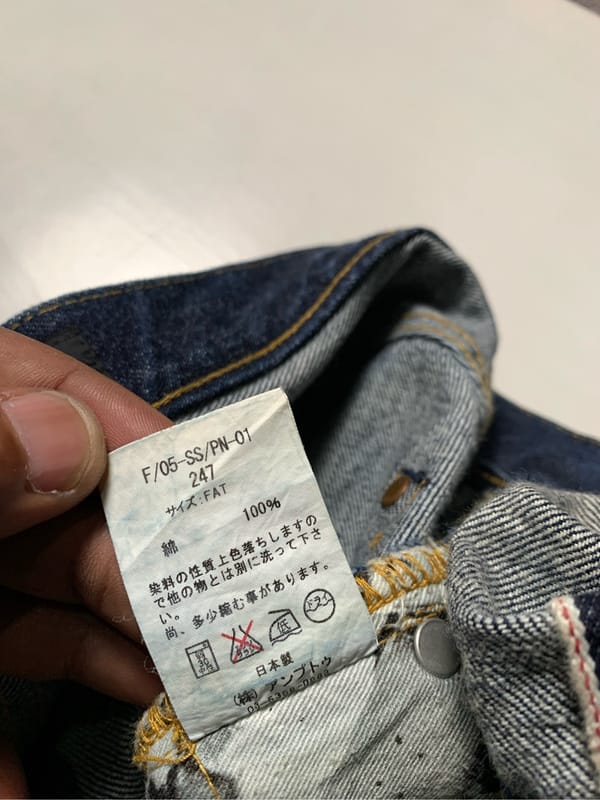 Denim FAT tokyo selvedge redline, foto 3