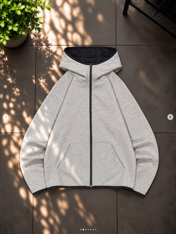 Zipper Hoodie Uniqlo Softshell, foto 2