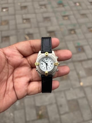 JAM TANGAN GUESS ROTATING BEZEL VINTAGE