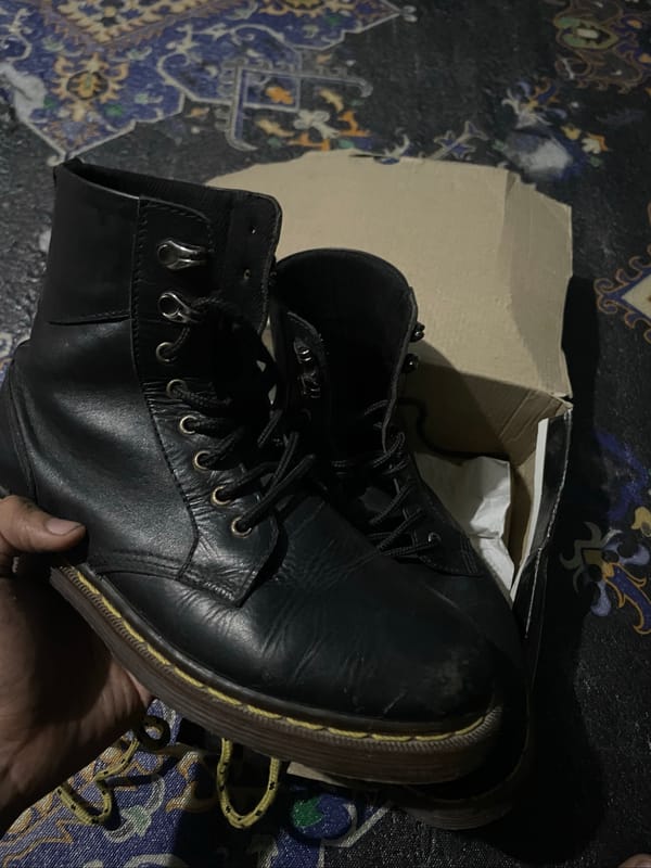 Sepatu Docmart Lokalan Merk FORDZA, foto 4