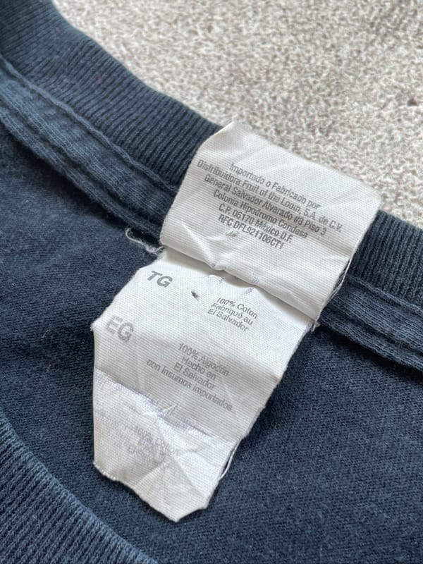 Vintage mooy shirt fruit tag, foto 5