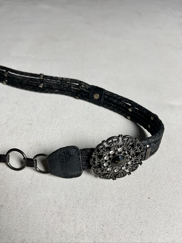 Vintage chain iron belts, foto 5