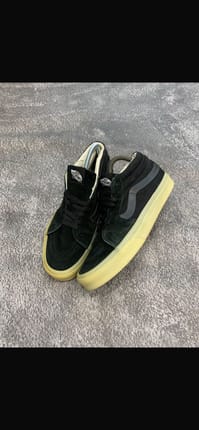 Vans SK8-Mid Black Gum Sole Original