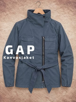 jaket keren gap bahan kanvas tebal bekas pakai recomend