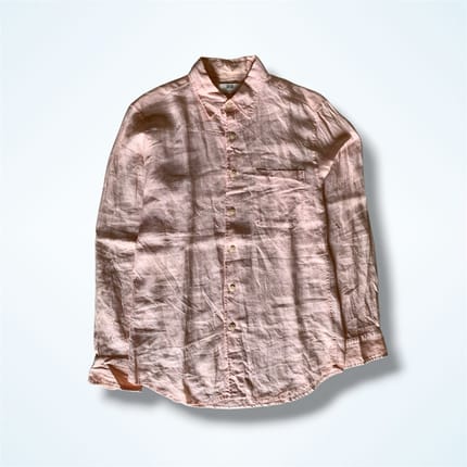 KEMEJA UNIQLO LINEN PINK
