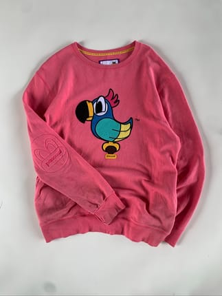 Pancoat bird crewneck