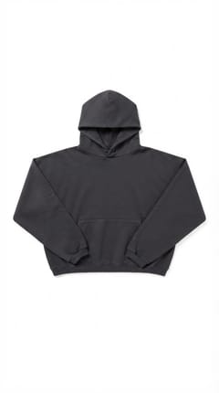 Hoodie Boxy Dark Grey