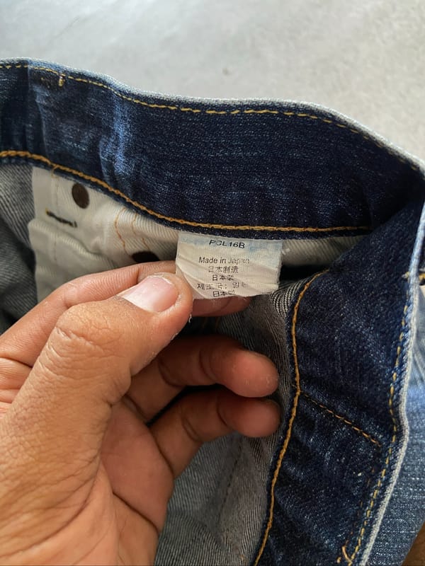 LEVIS 551 BLANKTAB FADED 🇯🇵 JEANS, foto 5