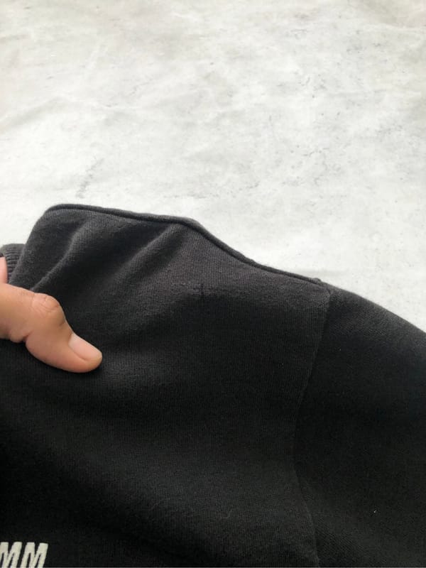 fcmm black crewneck sweatshirt, foto 6