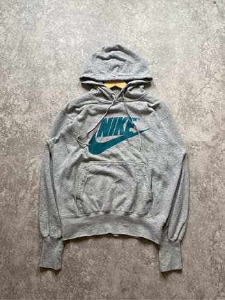 Nike Big Logo Grey Hoodie