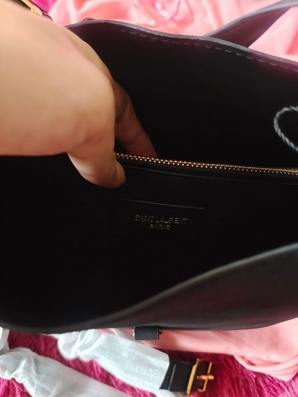 Tas ysl hobo Suede impor mulus, foto 4