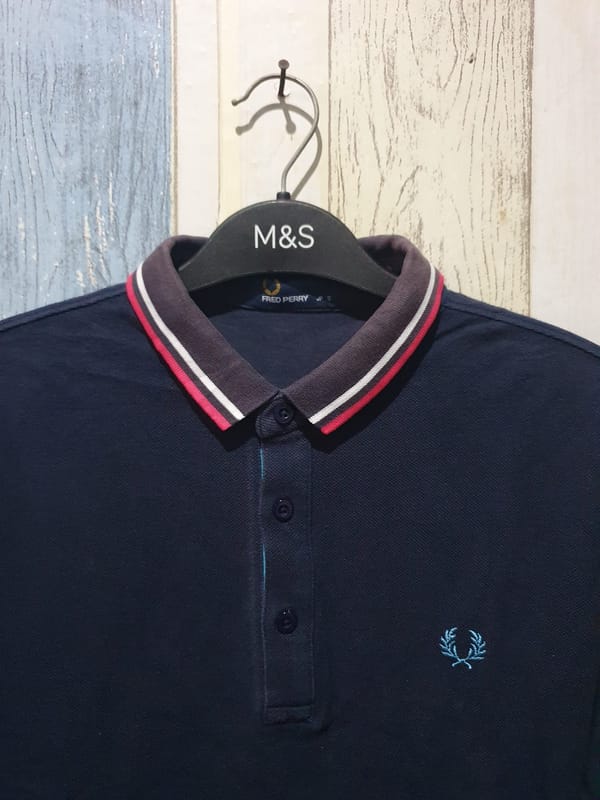Poloshirt Fred Perry Twintapped Jaspo, foto 2