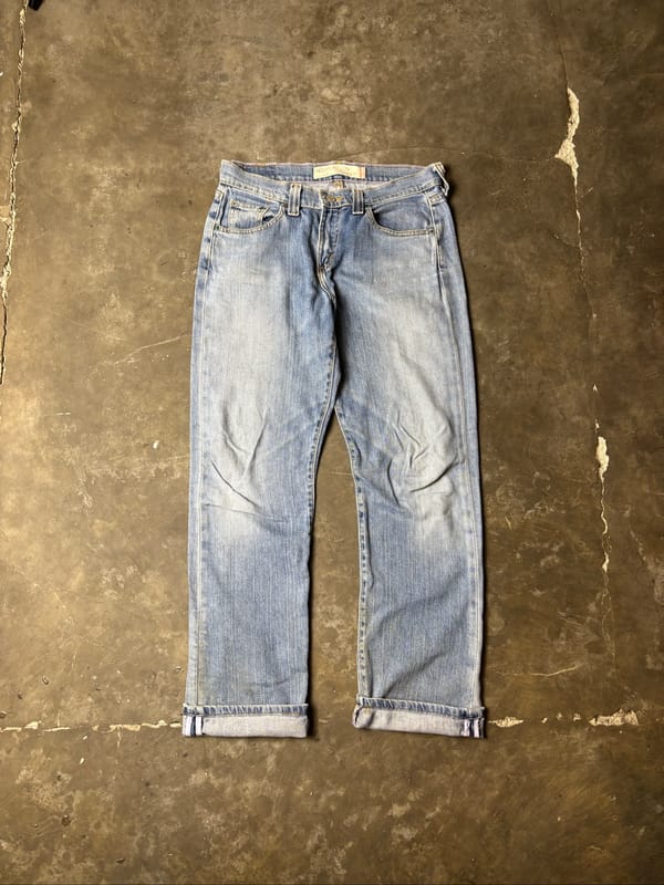 Levi’s 505 Straight Salvadge Redtab Vtg, foto 2