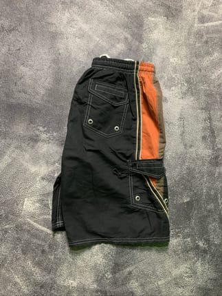Blue Nail Cargo Short Pants
