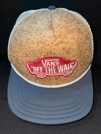 Trucker Hat Vans Off The Wall Cork-Face