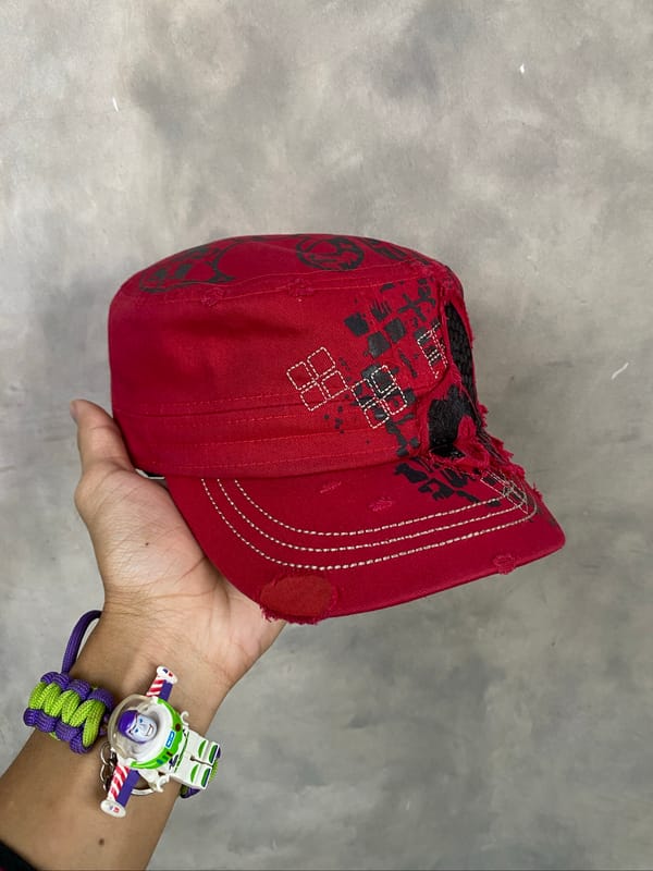 Y2K Grunge Cadhet Hats Fleur, foto 3
