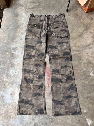 FLARE JEANS POCKET