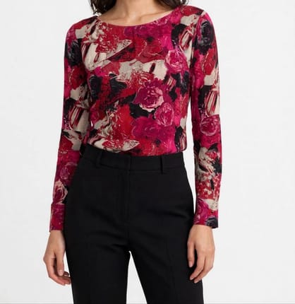 Blouse bunga bunga