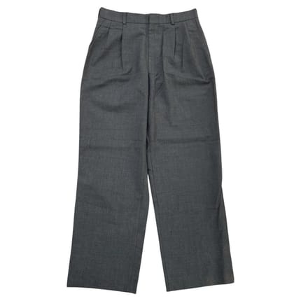 Issey Miyake Product Double Pleated Wool Trousers