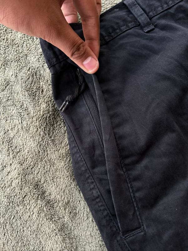 Cargo pants black H&M, foto 7