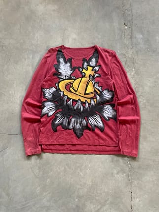Y2k Grunge Emo Vivienne Westwood Man Long Sleeve