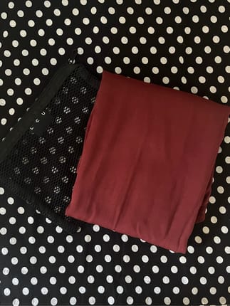 Prelove Pashmina Viscose Leu Sana Scarf Ruby Red
