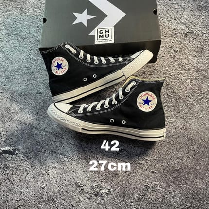 Converse Allstar Hi Black White