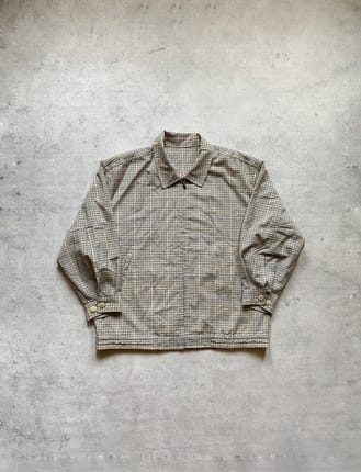 Vintage Ventura Plaid Harington Jacket
