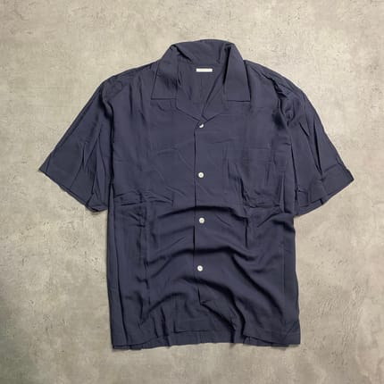 G Uniqlo Open Collar shirt lilac