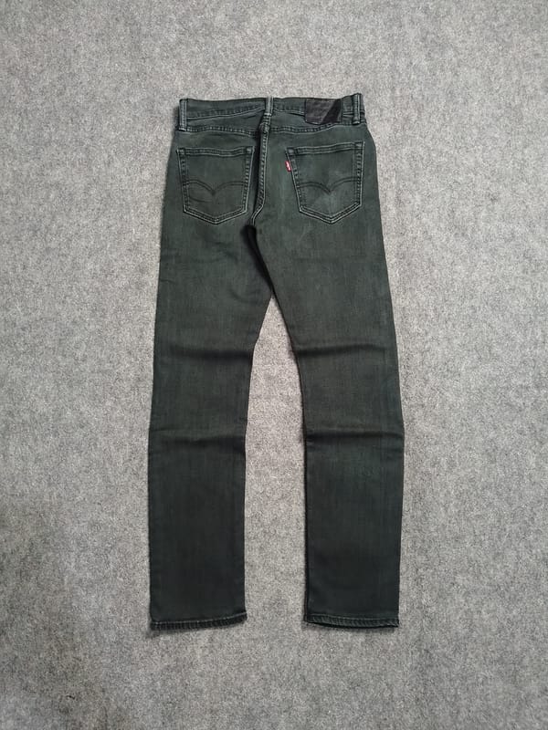 Levis 502 Black Washed Jeans, foto 7