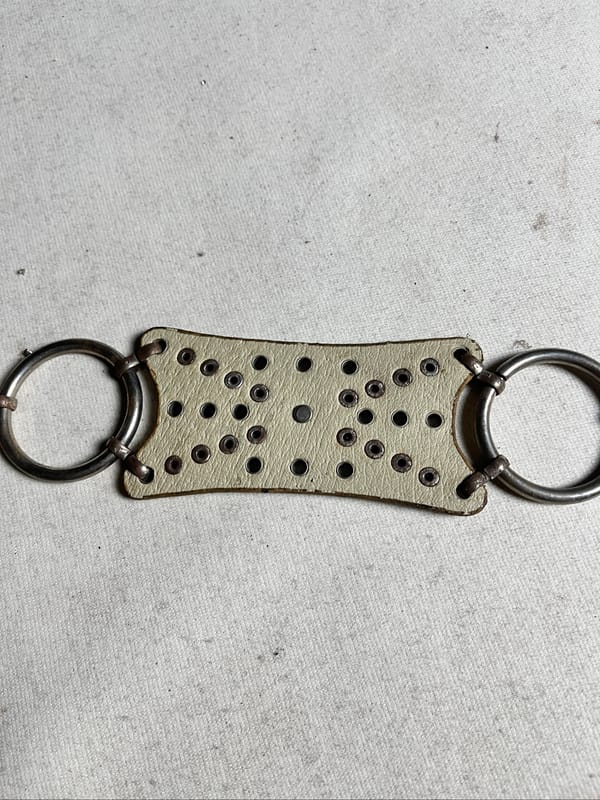 Vintage chain iron belts, foto 7