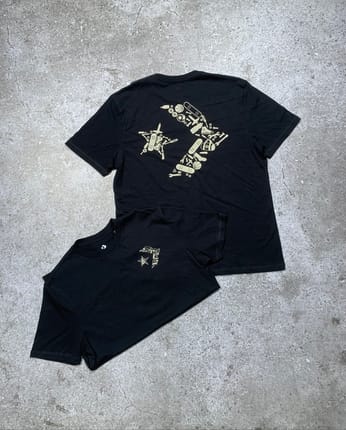 CONVERSE TEE BLK