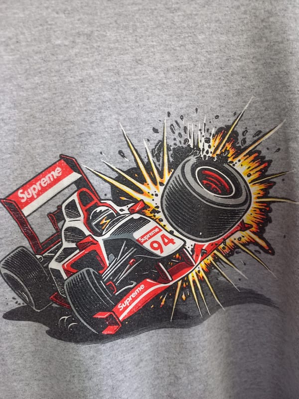 SUPREME CRASH TEE, foto 3
