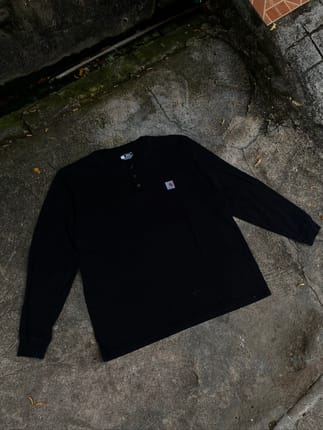 CARHARTT HENLEY POCKET LONGSLEEVE TSHIRT