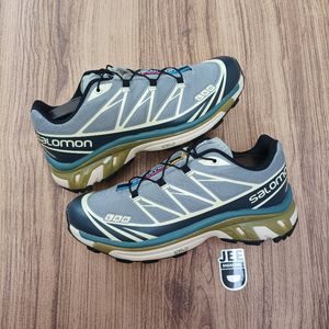 Salomon Gorpcore Sneakers Wanita gray blue