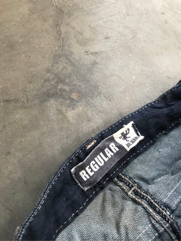 nii lowrise bootcut jeans denim y2k, foto 6
