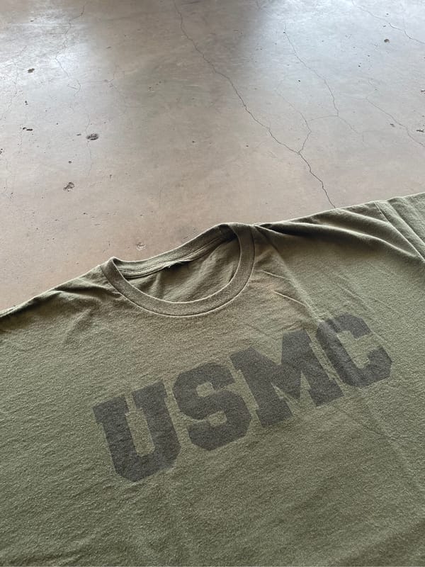 USMC Moss Green Tee, foto 3