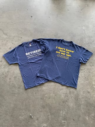 Statement Retired Tee