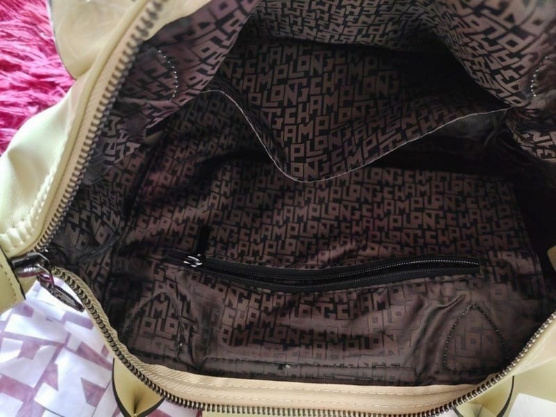 Tas longchamp cuir kulit asli mulus, foto 5