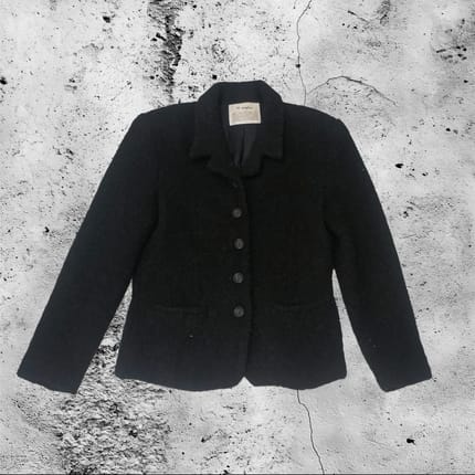 Vintage wool jacket goth alternative