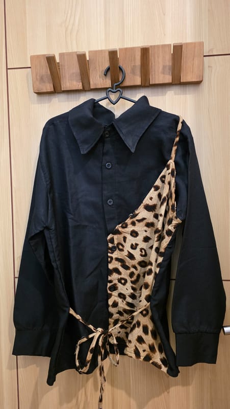Kemeja hitam 2thone cakep, foto 3