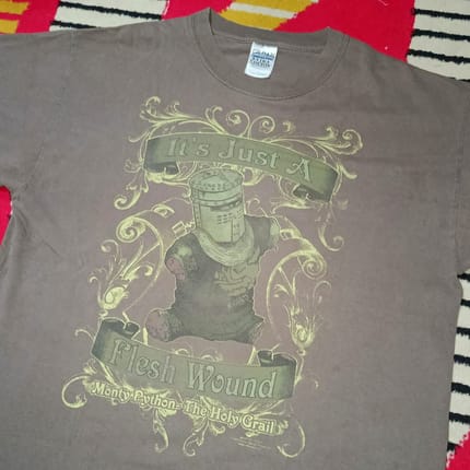 Vintage 2000s Movies Monty Python Tee • Kaos / T Shirt