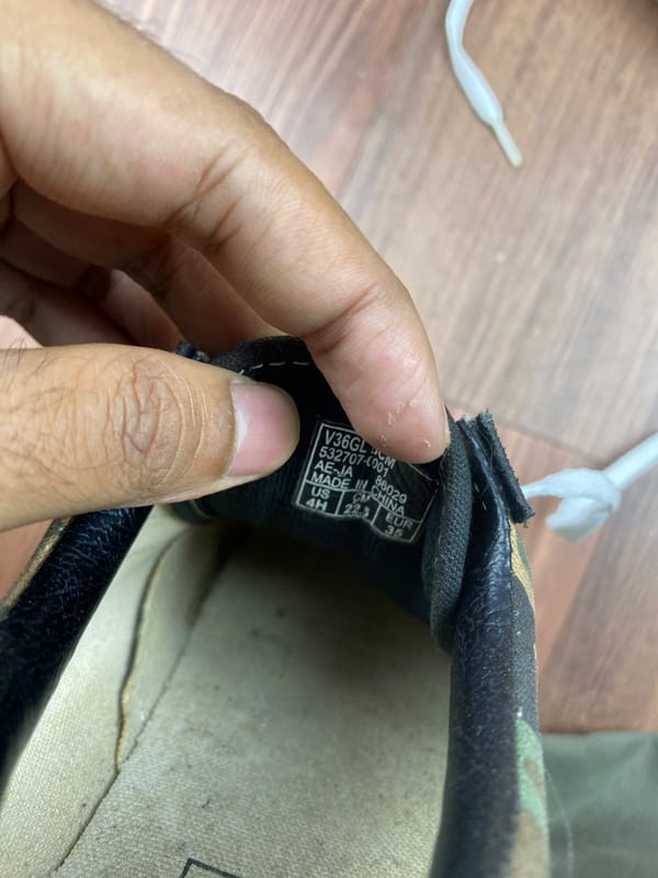 Vans Oldschool Camo Made Iin China, foto 4