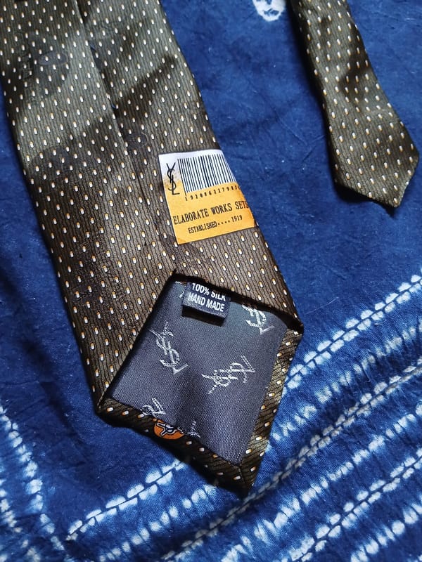Vtg YSL tie, foto 4