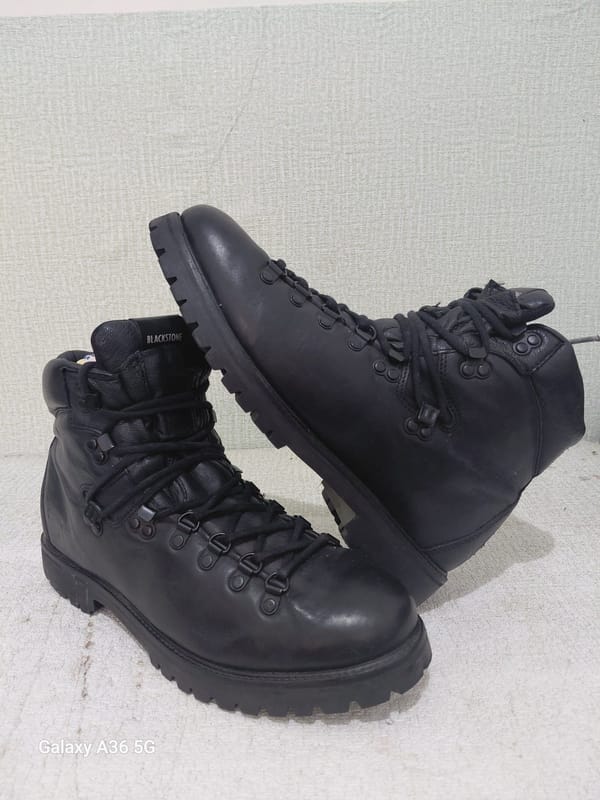 Blackstone monkey boot fullblack
size 42 insole 26.5 cm, foto 3