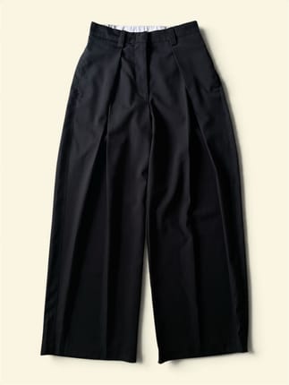Baggy Pleated Pants