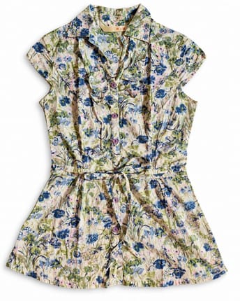 Floral Belted Ovj