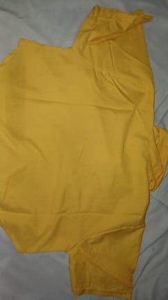 kemeja crop lengan pendek