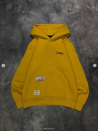 Hoodie National Geograpich Small Logo