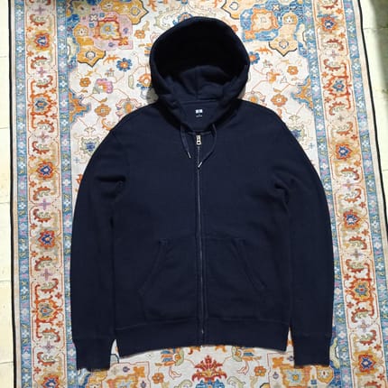 hoodie zhipper uniqlo